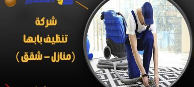 شركة تنظيف بابها (منازل – شقق )